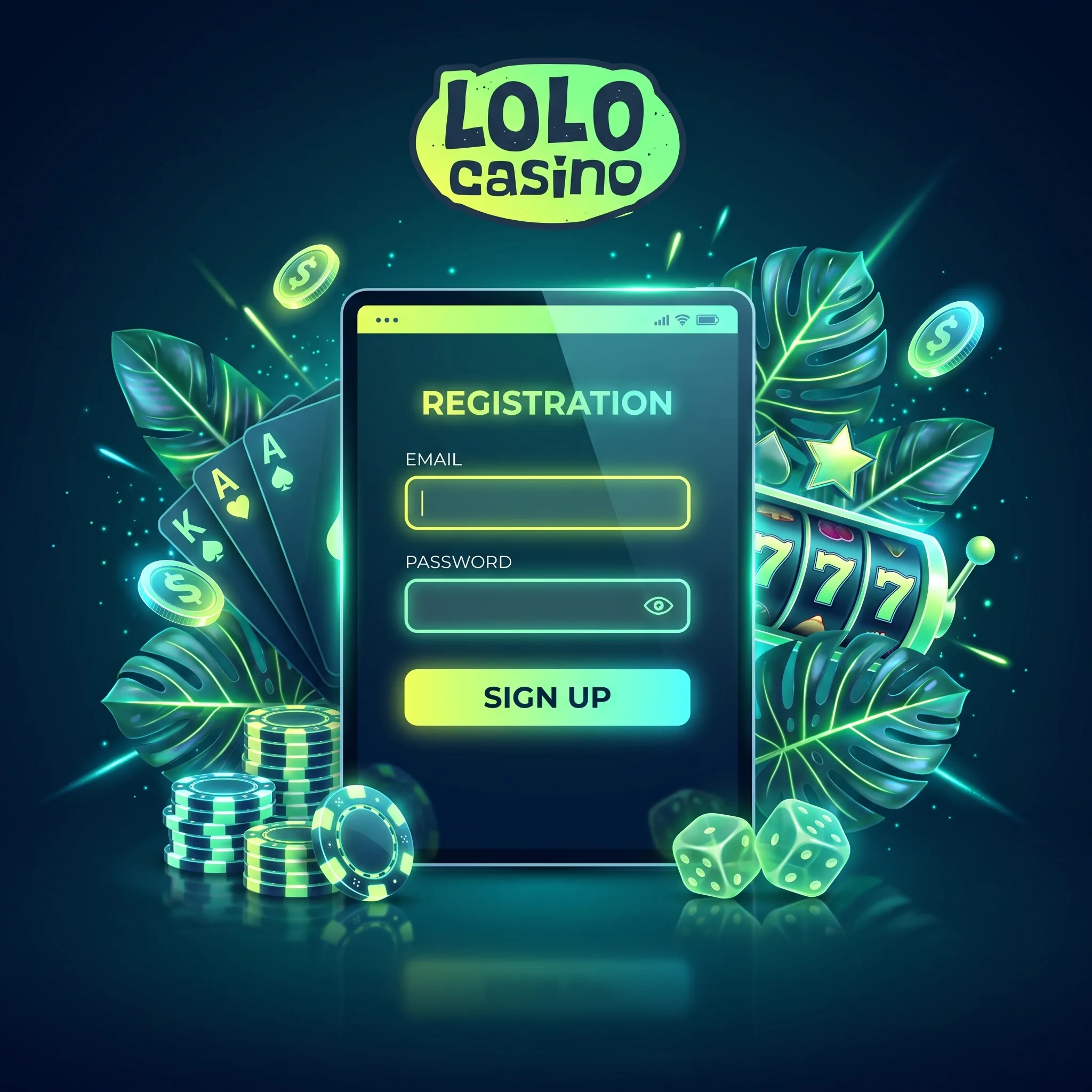Create your Lolo account